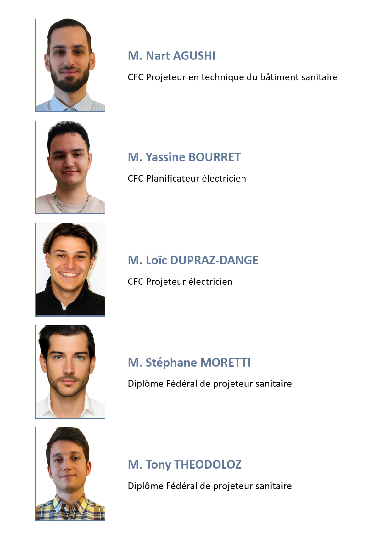 Félicitations à nos collaborateurs pour leur réussite !